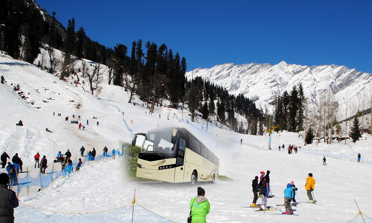 Manali Volvo Tour Package From Delhi